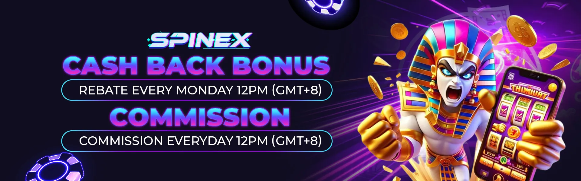 SPINEX Banner - Greatest Promotion